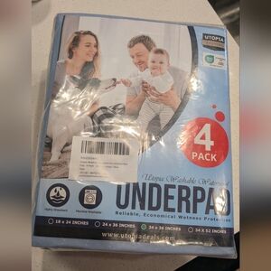 Utopia Bedding Waterproof Underpads - Blue